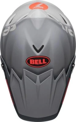 BELL MOTO-9S FLEX SEVEN VANGUARD MX-Helm -Motorradladen bell moto 9s flex seven vanguard mx helm charcoal grau orange m 163083gom 5