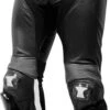 BELO LUCCA LEDERHOSE -Motorradladen belo lucca lederhose schwarz weiss 62 301014sw62 4