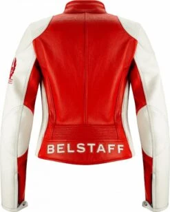Motorradladen 11 Motorradladen -Motorradladen belstaff hartle damenlederjacke birtish racing rot ivory 46 222040ro46 1 2