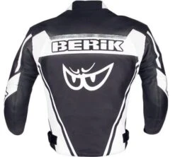 BERIK LJ-10305-BK LEDERJACKE 11 BERIK LJ-10305-BK LEDERJACKE -Motorradladen berik lj 10305 bk lederjacke schwarz weiss d grau 58 204013sw58 4 1