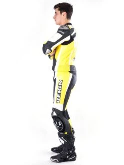 BERIK LS2-3212-BK LEDERKOMBI 10 BERIK LS2-3212-BK LEDERKOMBI -Motorradladen berik ls2 3212 bk schwarz gelb weiss 48 404018sg48 3 1