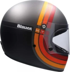 BLAUER 80´S Integralhelm -Motorradladen blauer 80 s integralhelm matt titan xl 183004mtxl 3 2