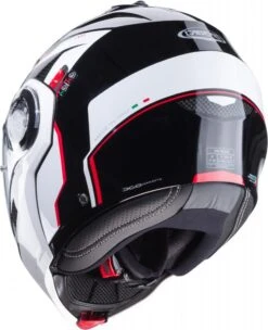 CABERG DUKE EVO MOVE Klapphelm -Motorradladen caberg duke evo move schwarz weiss rot xs 106198swxs 2