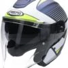 CABERG FLYON RIO Jethelm -Motorradladen caberg flyon rio jethelm matt yama blau weiss gelb silber xxl 106180bwxxl 3