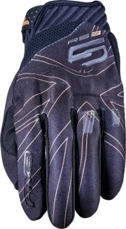 FIVE RS3 EVO GRAPHICS UNION JACK Handschuh -Motorradladen five rs3 evo graphics union jack handschuh schwarz gold xxl 608108sgxxl 3