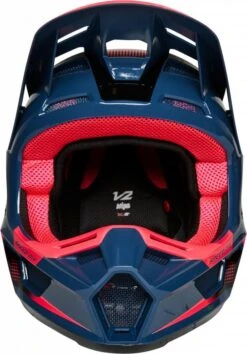 FOX V2 DIER MX-Helm -Motorradladen fox v2 dier mx helm indigo blau s 136085bls 1 2