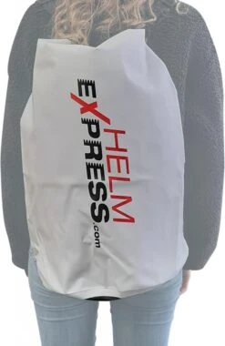 HELMEXPRESS DR11 Rucksack -Motorradladen helmexpress dr11 rucksack weiss schwarz 30l 800729ws 2 3