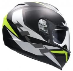 HJC C70 TROKY Integralhelm -Motorradladen hjc c70 troky matt schwarz fluo gelb mc4hsf s 119171sgs 3 4