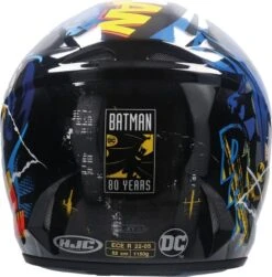 HJC CL-XY II BATMAN DC COMICS Kinderhelm -Motorradladen hjc cl xy ii batman dc comics kinderhelm blau gelb mc23 s 119223bls 2 2