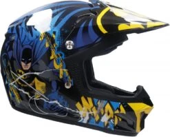 HJC CL-XY II BATMAN DC COMICS Kinderhelm -Motorradladen hjc cl xy ii batman dc comics kinderhelm blau gelb mc23 s 119223bls 3 2