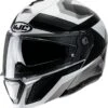 HJC I90 LARK Klapphelm -Motorradladen hjc i90 lark klapphelm weiss schwarz mc10 xl 119331wsxl