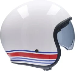 HJC V30 SENTI Jethelm -Motorradladen hjc v30 senti jethelm weiss rot mc21 l 119219wrl 3 4