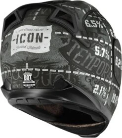 ICON AIRFRAME STATISTIC INTEGRALHELM -Motorradladen icon airframe statistic integralhelm matt schwarz xl 116005msxl 2 2