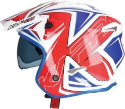 KAPPA KV45 TRIAL GEMINI Jethelm -Motorradladen kappa kv45 trial gemini jethelm weiss rot blau xxl 124021wrxxl 1 1