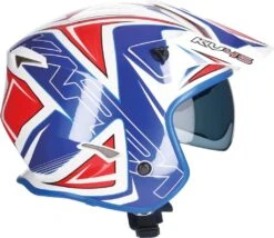 KAPPA KV45 TRIAL GEMINI Jethelm -Motorradladen kappa kv45 trial gemini jethelm weiss rot blau xxl 124021wrxxl 3 1