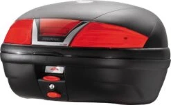 KAPPA TOP-CASE K46 L -Motorradladen kappa top case k46 l schwarz m rotem reflektor 900003sw 1 4