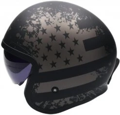 LS2 OF599 SPITFIRE BLACK FLAG Jethelm -Motorradladen ls2 of599 spitfire black flag jethelm matt schwarz titan xxl 132054stxxl 1 1