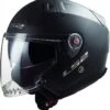 LS2 OF603 INFINITY II SOLID Jethelm -Motorradladen ls2 of603 infinity ii solid jethelm matt schwarz xxl 132095msxxl
