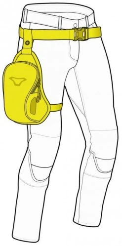 MACNA LEG BAG BASIC Beintasche -Motorradladen macna leg bag basic beintasche black 22x10x20cm 801046sz 1 1