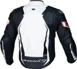 MACNA RAPID LEDERJACKE 9 MACNA RAPID LEDERJACKE -Motorradladen macna rapid lederjacke weiss schwarz rot 54 202013ws54 1 2