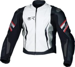 MACNA RAPID LEDERJACKE 7 MACNA RAPID LEDERJACKE -Motorradladen macna rapid lederjacke weiss schwarz rot 54 202013ws54 7