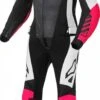 MACNA TRACKTIX Damenlederkombi 2-teilig -Motorradladen macna tracktix damenlederkombi 2 teilig weiss pink schwarz 46 402021wp46 2