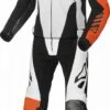 MACNA TRACKTIX Lederkombi 2-teilig 1 MACNA TRACKTIX Lederkombi 2-teilig -Motorradladen macna tracktix lederkombi 2 teilig weiss grau orange 58 402020wo58 2