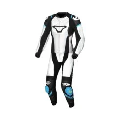 MACNA TRONNIQ Damenlederkombi 2-teilig -Motorradladen macna tronniq damenlederkombi 2 teilig weiss schwarz blau 46 402026wb46 5