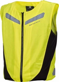 MACNA VISION 4 ALL ELEMENT Warnweste -Motorradladen macna vision 4 all element warnweste fluo gelb xxl 3xl 202126gexl 3