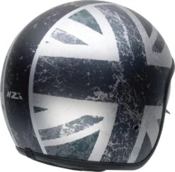 NZI ROLLING 3 SUN SILVER DUCAT Jethelm -Motorradladen nzi rolling 3 sun silver ducat jethelm matt silber schwarz xs 109075sixs 1 2