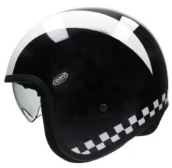 Premier® PREMIER VINTAGE RETRO Jethelm -Motorradladen premier vintage retro jethelm schwarz weiss xs 160010swxs 1 2