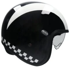 Premier® PREMIER VINTAGE RETRO Jethelm -Motorradladen premier vintage retro jethelm schwarz weiss xs 160010swxs 3 2
