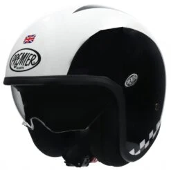 Premier® PREMIER VINTAGE RETRO Jethelm -Motorradladen premier vintage retro jethelm schwarz weiss xs 160010swxs 7