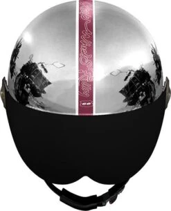 ROUTE 66 VINTAGE II KEEP ROLLING Jethelm -Motorradladen route 66 vintage ii keep rolling jethelm grau rot m 109027srm 4 4