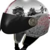 ROUTE 66 VINTAGE II KEEP ROLLING Jethelm -Motorradladen route 66 vintage ii keep rolling jethelm grau rot m 109027srm 8
