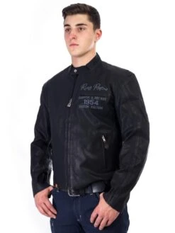 RUSTY PISTONS FRANKLIN LEDERJACKE -Motorradladen rusty pistons franklin lederjacke schwarz xxl 242002swxxl 1 2