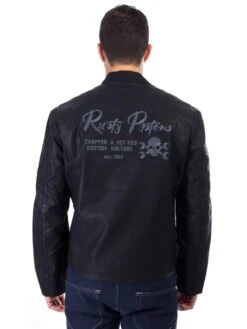 RUSTY PISTONS FRANKLIN LEDERJACKE -Motorradladen rusty pistons franklin lederjacke schwarz xxl 242002swxxl 3 2