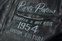 RUSTY PISTONS FRANKLIN LEDERJACKE -Motorradladen rusty pistons franklin lederjacke schwarz xxl 242002swxxl 5 2