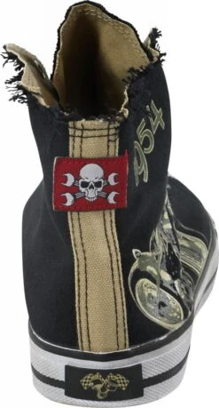 RUSTY PISTONS HAZARD SNEAKERS -Motorradladen rusty pistons hazard sneaker schwarz 46 542001sw46 3 2