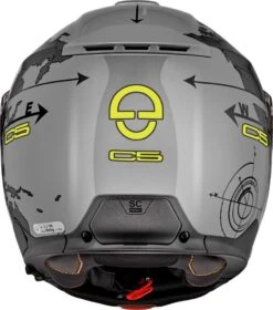 SCHUBERTH C5 GLOBE Klapphelm 12 SCHUBERTH C5 GLOBE Klapphelm -Motorradladen schuberth c5 globe klapphelm grau 63 101117grxxl 3 2