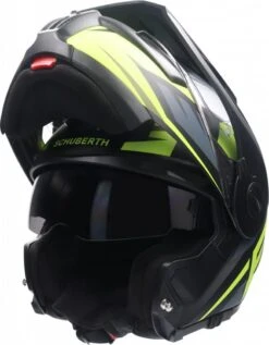 SCHUBERTH E1 TUAREG Klapphelm -Motorradladen schuberth e1 tuareg klapphelm schwarz gelb xxl 63 101108gexxl 4 1