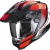 SCORPION ADF-9000 AIR TRAIL Integralhelm -Motorradladen scorpion adf 9000 air trail integralhelm schwarz rot xxl 129201srxxl