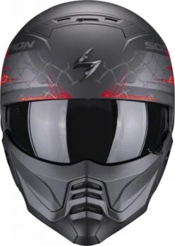 SCORPION EXO-COMBAT II XENON Integralhelm -Motorradladen scorpion exo combat ii xenon integralhelm matt schwarz rot xxl 129193srxxl 1