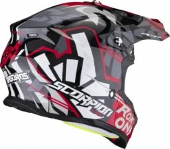 SCORPION VX-16 EVO AIR ROK Crosshelm -Motorradladen scorpion vx 16 evo air rok crosshelm schwarz rot xl 129203srxl 1