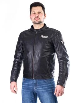 SEGURA PATCH Lederjacke -Motorradladen segura patch lederjacke schwarz l 244020swl 1 3