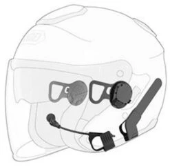 SENA 10U Für SHOEI J-CRUISE Sprechanlage -Motorradladen sena 10u fuer shoei j cruise sprechanlage schwarz 800465sw 4 3