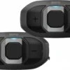 SENA SF2 DOPPEL Sprechanlage + HD-Lautsprecher V03 -Motorradladen sena sf2 doppel sprechanlage hd lautsprecher schwarz 801006sw