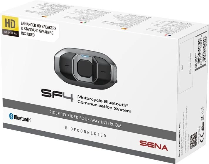 SENA SF4 EINZEL Sprechanlage + HD-Lautsprecher 5 SENA SF4 EINZEL Sprechanlage + HD-Lautsprecher – Bild 3