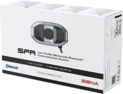 SENA SFR Low Profile Sprechanlage -Motorradladen sena sfr low profile sprechanlage schwarz 800640sw 2 4