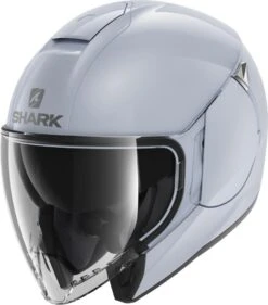 SHARK CITYCRUISER DUAL BLANK Jethelm -Motorradladen shark citycruiser dual blank jethelm weiss silber xs 102498whxs 3